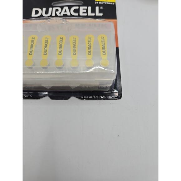 Lot of 3 Duracell Hearing Aid Batteries Size 10 Expired 2024 Value Pack - Picture 3 of 3